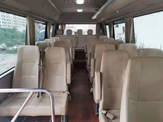 2019 Year 28 Seats XML6729J15 مستعملة حافلة Golden Dragon Coaster ، حافلة صغيرة مستعملة مع محرك هينو للأعمال