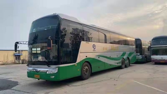 68 Seat Yutong Bus Travel تستخدم حافلة الركاب ZK6146 ديزل اليد اليسرى التوجيه 2013 سنة