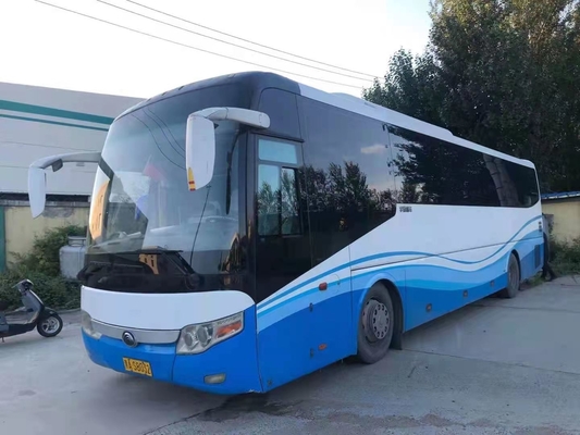 2010 سنة 53 مقعدًا تستخدم Yutong ZK6127 Bus حافلة حافلة مستعملة محرك ديزل LHD Steering