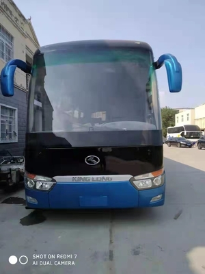 2014 سنة 55 مقعدًا تستخدم Kinglong Bus XMQ6129 حافلة سياحية مستعملة مع محرك ديزل مكيف الهواء