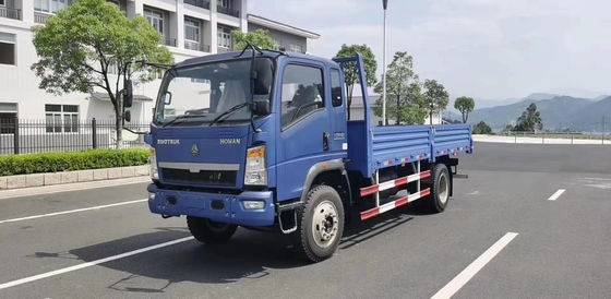 مستعمل HOWO 140HP Cargo Truck 4x2 Drive Mode Cargo Truck