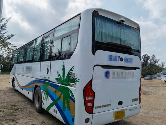 2019 سنة 48 مقعدًا Zk6119 حافلات Yutong مستعملة مع مقعد جديد 40000 كم عدد الكيلومترات حافلة سياحية مستعملة فاخرة