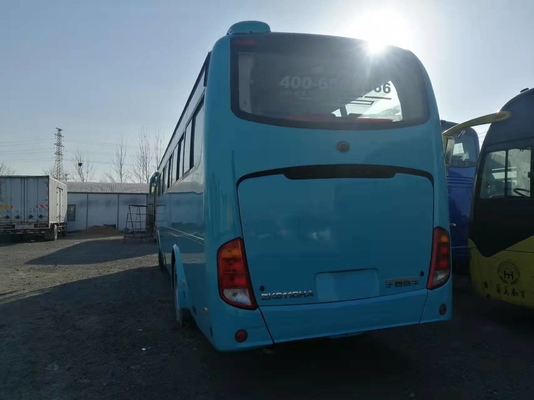 60 مقعدًا 2015 سنة مستعملة حافلة Zk6110 محرك ديزل Yutong حافلة سياحية مستعملة للركاب