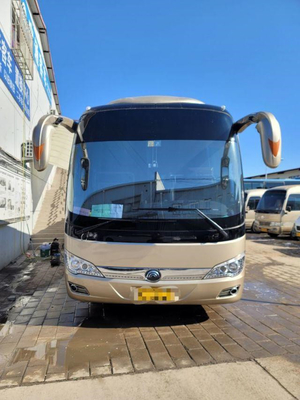 حافلة Youtong Zk6908 Bus Passenger Counter 38 مقعدًا للحافلة السياحية Yuchai 270kw Engine