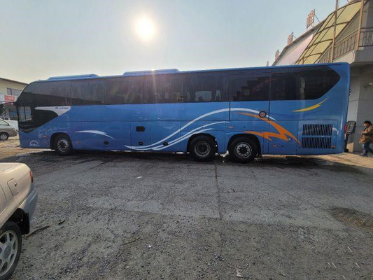 الحافلة ذات الطابقين Zk6148 Youtong Bus Luxury Coach 56 مقعدًا Yutong Bus Airbag EURO V