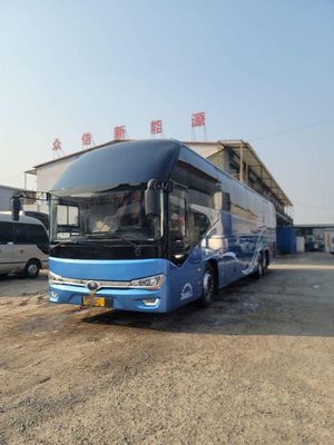 الحافلة ذات الطابقين Zk6148 Youtong Bus Luxury Coach 56 مقعدًا Yutong Bus Airbag EURO V
