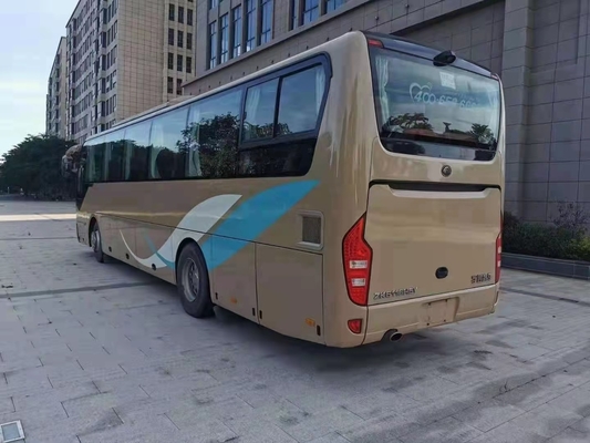 حافلة Yutong تستخدم ZK6116 حافلة ركاب 50 مقعدًا حافلة سياحية Yuchai Engine أبواب مزدوجة