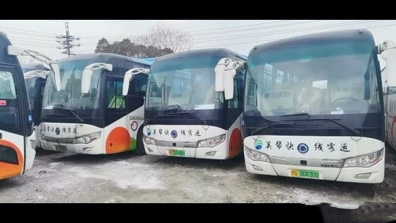 الحافلة الكهربائية SLK6118 Shenlong Bus Custom Coach 48seats مقاعد الحافلات الفاخرة