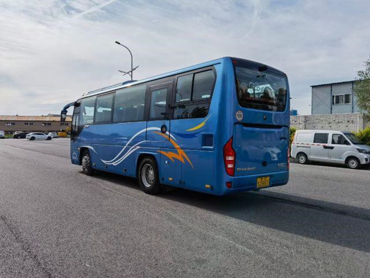 حافلة صغيرة تستخدم حافلة Yutong حافلة مستعملة 39 مقعدًا Yuchai Engine Airbag Chaسيه