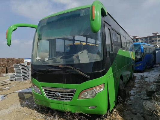 43 مقعدًا 6932d حافلة Yutong Bus 9300mm مستعملة أمامية