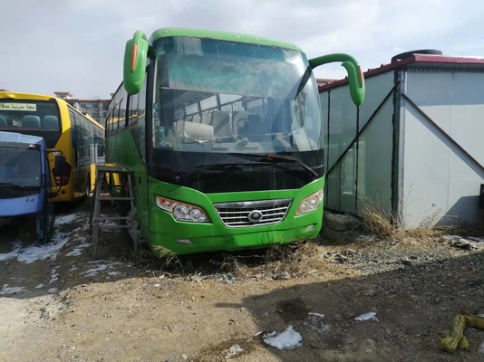 43 مقعدًا 6932d حافلة Yutong Bus 9300mm مستعملة أمامية