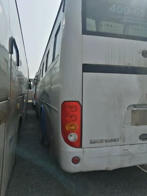 حافلات Euro 4 تستخدم حافلة Yutong 45 مقعدًا بحافلة ركاب مستعملة Yuchai
