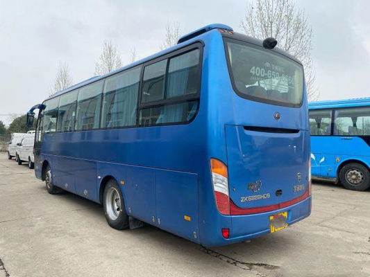 الحافلات المستعملة 37 مقعدًا Yutong Zk6888 الحافلات والمدربين محرك اليد اليمنى