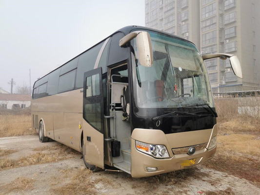 حافلة Yutong مستعملة 49 مقعدًا Yuchai 280hp Steel Chaass ZK6110 Tour Bus LHD / RHD