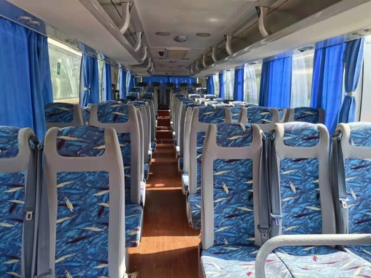 60 مقعدًا 2016 سنة حافلة مستعملة مستعملة Yutong ZK6115 حافلة رخيصة الثمن Cummins Engine LHD