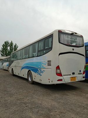 2015 سنة 65 مقاعد مستعملة Yutong Bus ZK6127 حافلة ركاب مستعملة 310kw محرك خلفي محرك اليد اليمنى